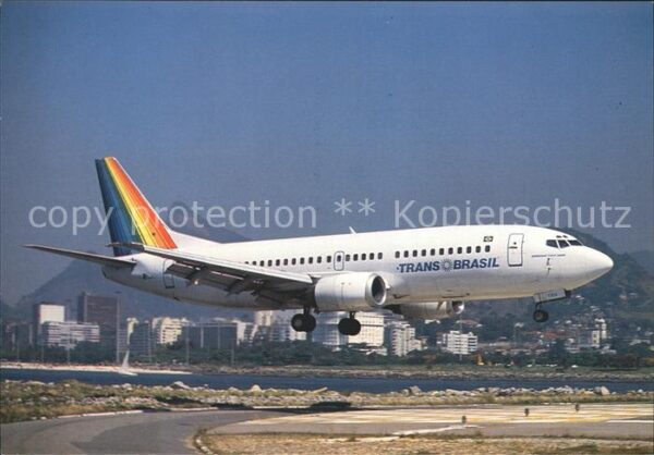 Flugzeuge Zivil Transbrasil B-737-3Q4 24209 PT-TEG
