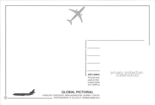 Flugzeuge Zivil Air Lanka Lockheed L-1011-500 Tristar – Bild 2