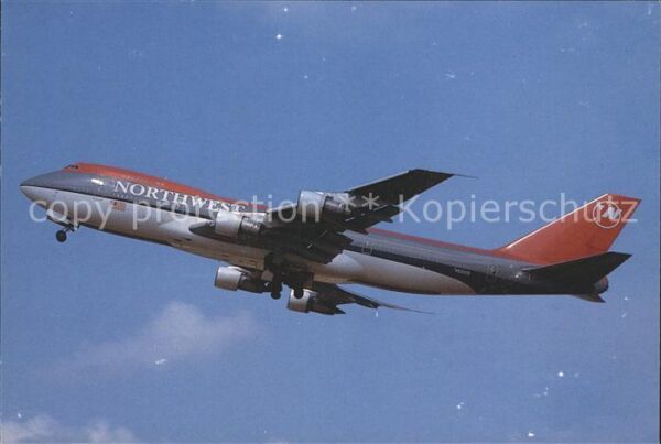 Flugzeuge Zivil Northwest Airlines Boeing 747-100