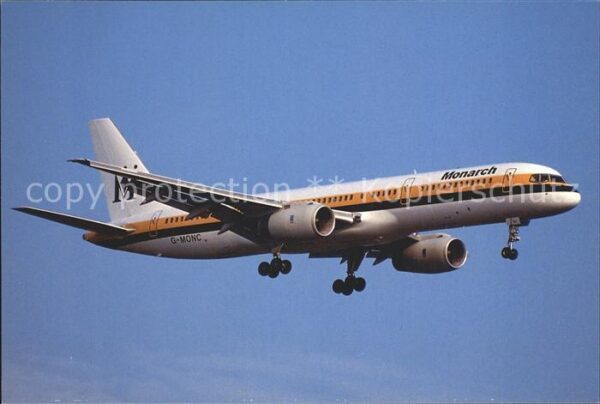 Flugzeuge Zivil Monarch Airlines Boeing 757-200