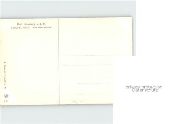Bad Homburg Institut St. Mariae Villa Dreikaiserhof – Bild 2