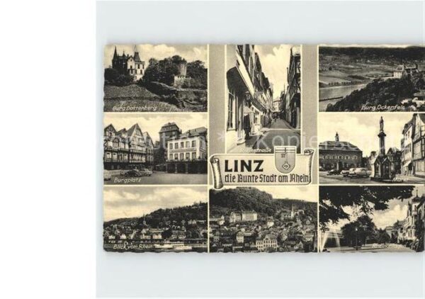 Linz Rhein Burg Dattenberg Ocknfels Markt Burgplat