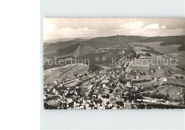 Winterberg Hochsauerland Fliegeraufnahme Kahlen Asten