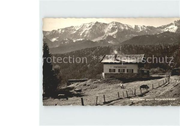 Partnachalm Wettersteinwand