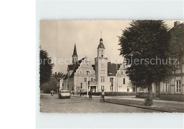 Coswig Anhalt Ernst-Thälmann-Strasse Rathaus