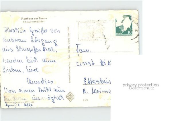 Schnepfenthal Gasthasu zur Tanne – Bild 2