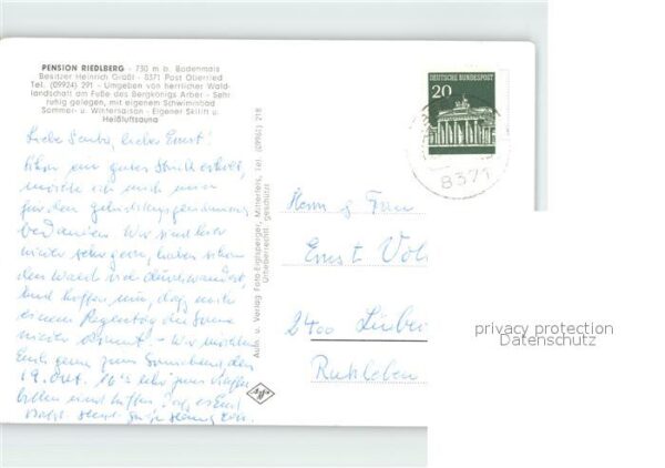 Riedlberg Pension Arber – Bild 2