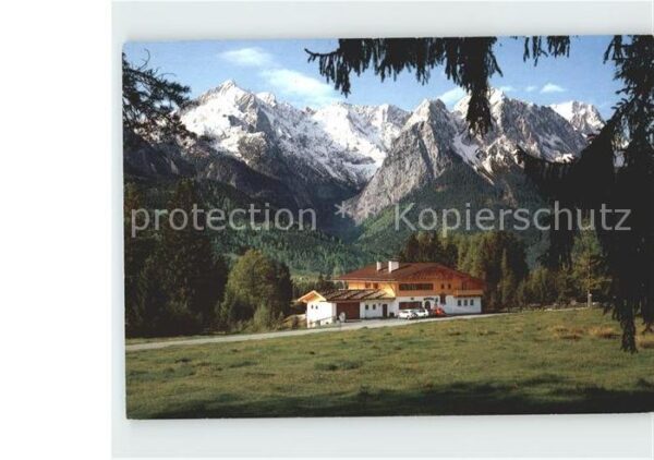 Garmisch-Partenkirchen Berggasthof Cafe Almhütte