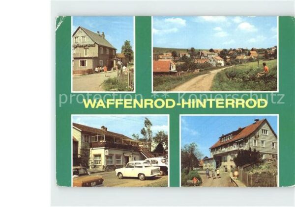 Waffenrod-Hinterrod Gaststätte Auegrund Park Cafe Bergfried