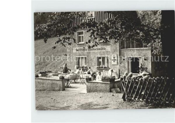 Frauenwald Thueringen Gaststätte Fraubachmühle