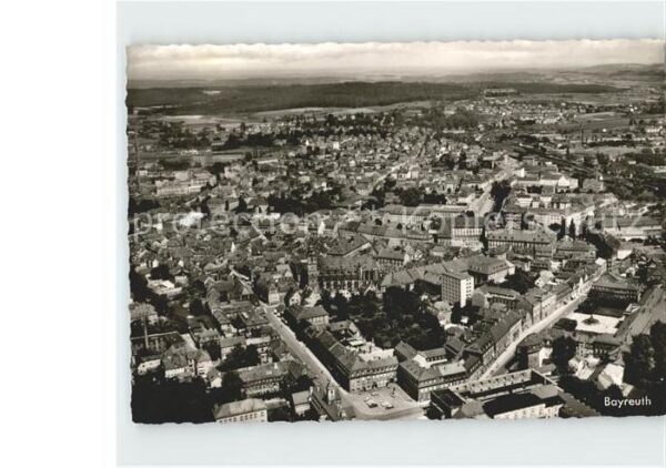 Bayreuth Fliegeraufnahme