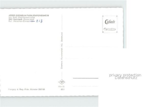 Rahrbach Josef-Gockeln-Familienferienheim Fliege – Bild 2