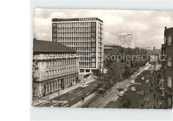 Duisburg Ruhr Königstrasse Sparkasse