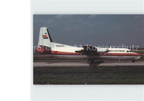 Flugzeuge Zivil United Express Air Wisconsin Fokker F-2