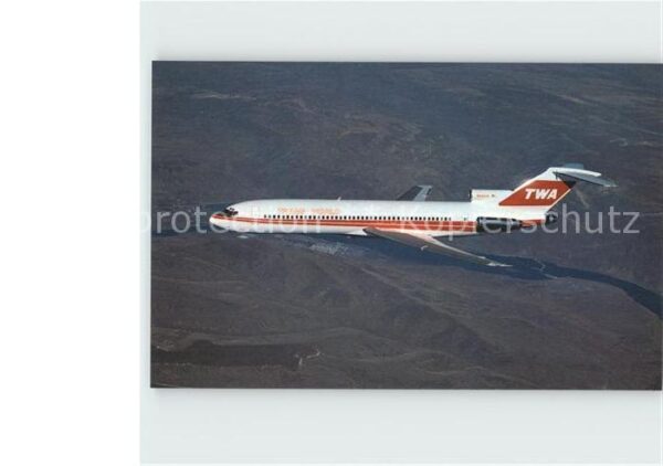 Flugzeuge Zivil TWA Trans World Airlines Boeing 727-231