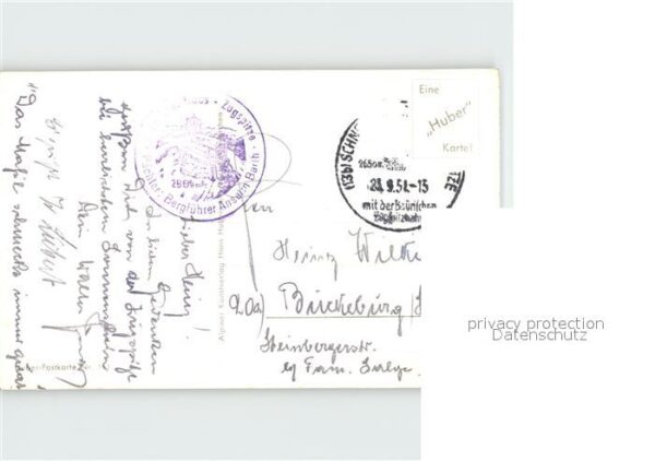 Foto Huber H. Nr. 163 Münchner Haus Zugspitzgipfel – Bild 2