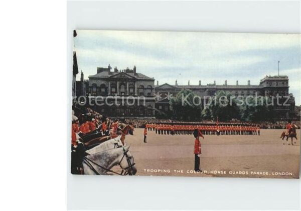 Leibgarde Wache Trooping the Colour Horse Guards Parade