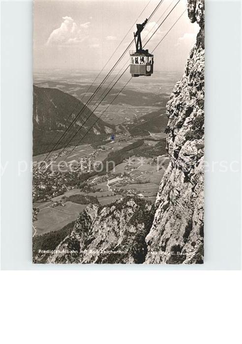 Seilbahn Predigtstuhlbahn Bad Reichenhall Foto-E