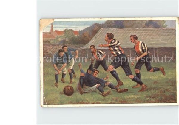 Verlag Primus Nr. 03363 Künstler Hänsel Fussball