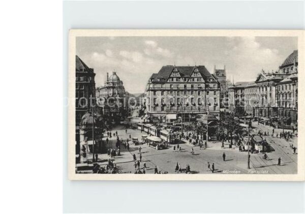 Strassenbahn München Karlsplatz