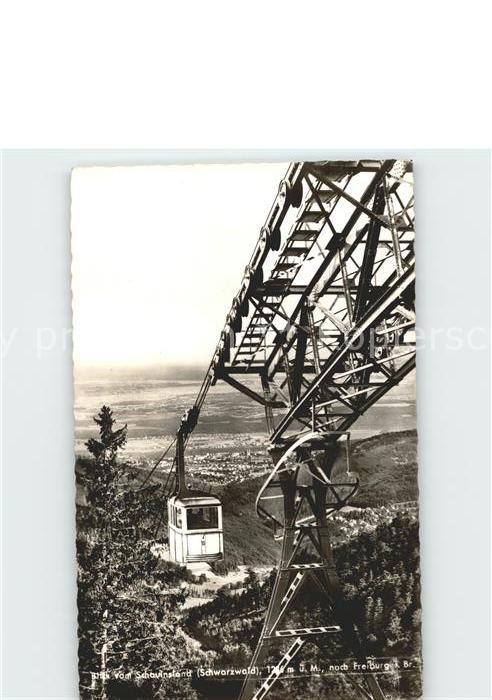 Seilbahn Schauinsland Freiburg im Breisgau