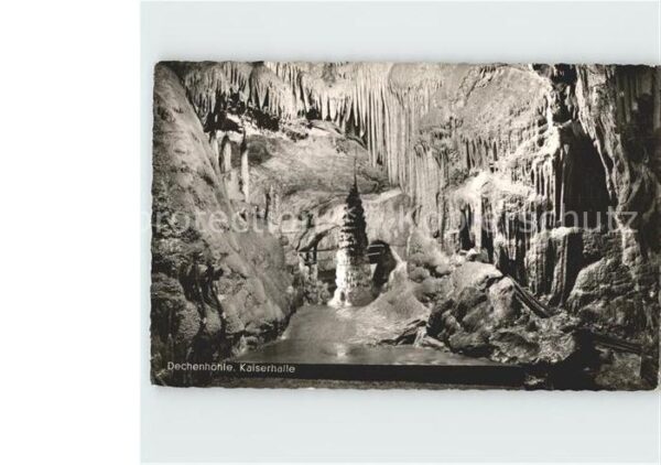 Hoehlen Caves Grottes Dechenhöhle Kaiserhalle