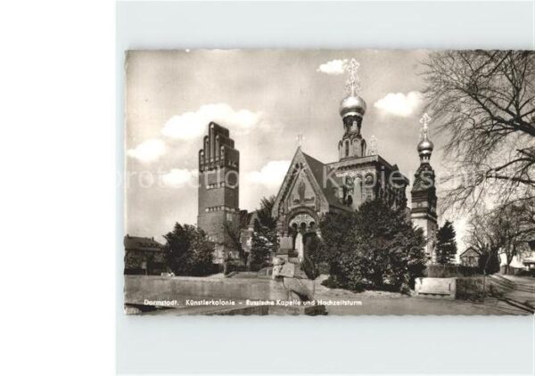 Russische Kapelle Kirche Hochzeitsturm Künstlerkolonie Darmstadt