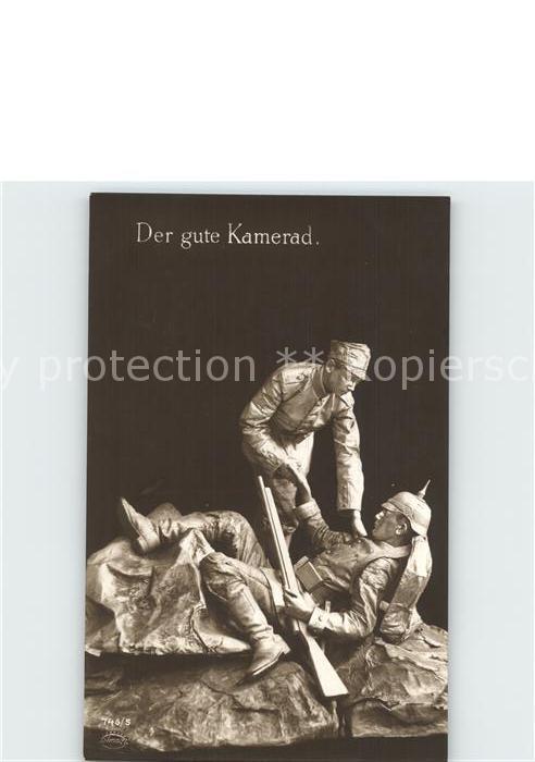 Verlag Amag Nr. 746/5 Der gute Kamerad Soldaten WK1