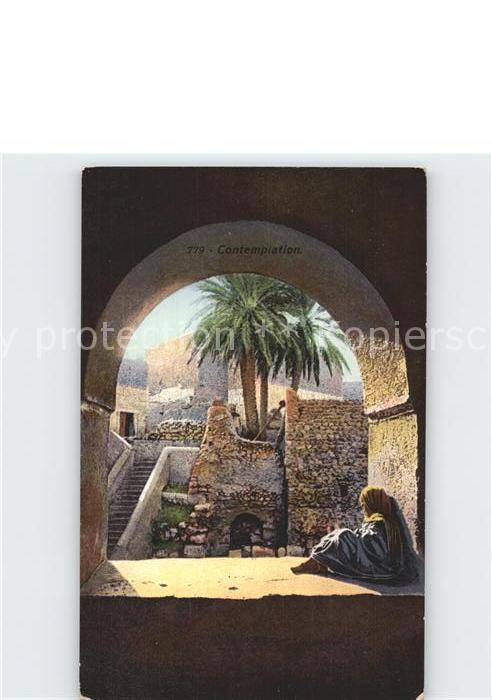 Typen Arabien Contemplation
