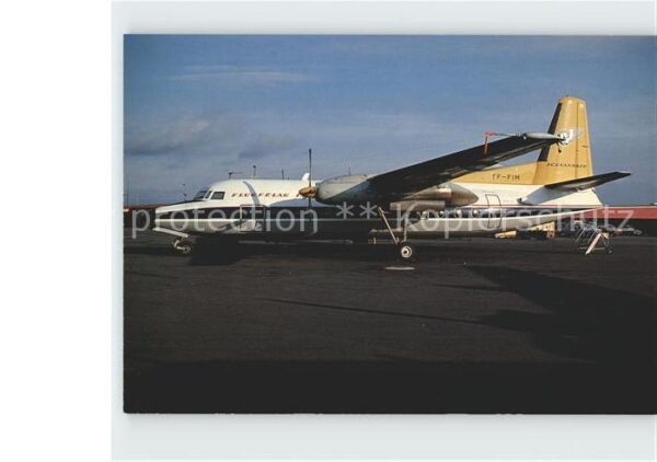 Flugzeuge Zivil Icelandair Fokker F27 Mk200 TF-FIM