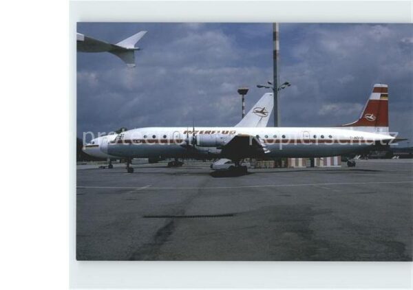 Flugzeuge Zivil Interflug Ilyushin IL-18V D-AOAO