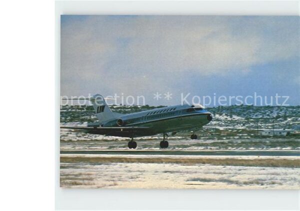 Flugzeuge Zivil Linjeflyf Fokker F-28