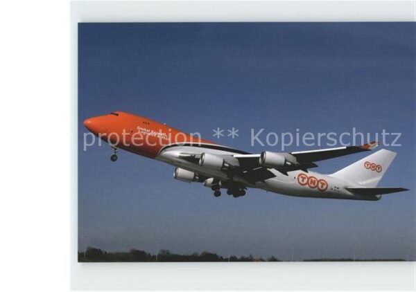 Flugzeuge Zivil TNT Boeing 747-4HA OO-THA Cn 35232
