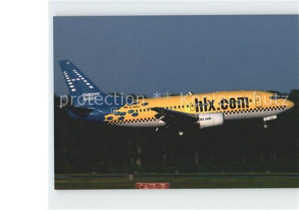 Flugzeuge Zivil Hapag Lloyd Express Boeing 737-500 D-AH