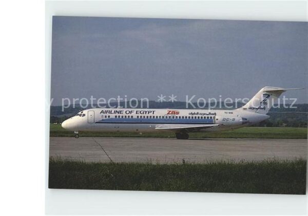 Flugzeuge Zivil ZAS Airline of Egypt DC-9-33CF YU-AHW c