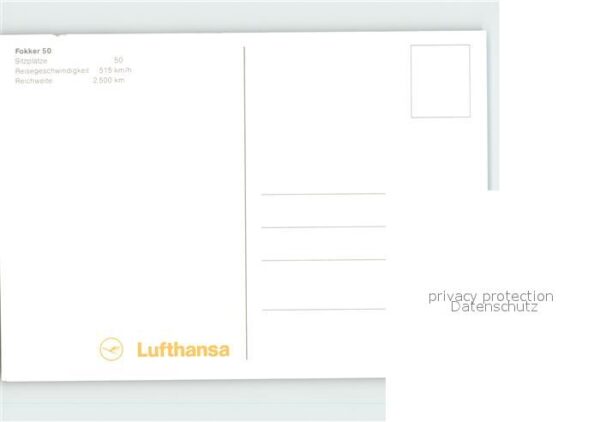 Lufthansa Fokker 50 – Bild 2