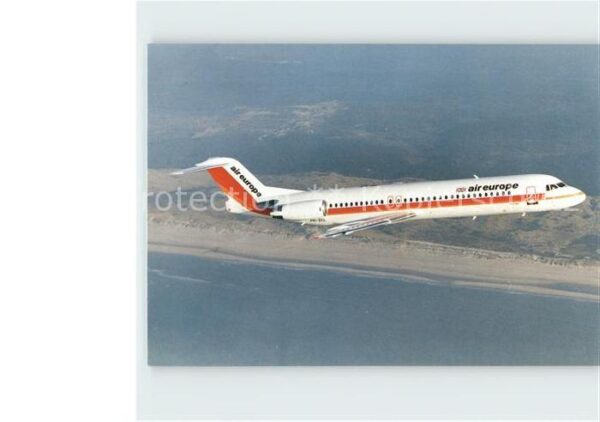 Flugzeuge Zivil Air Europe Fokker 100