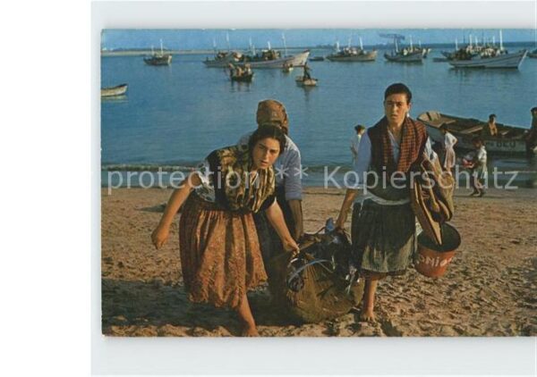 Fischerei Fischerinnen Povoa do Varzim Portugal