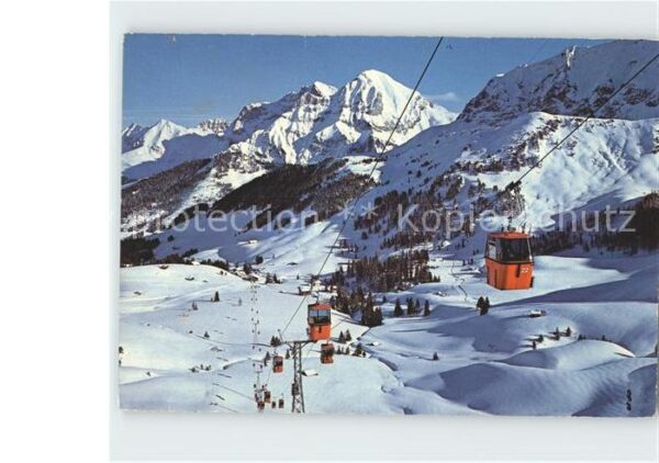 Seilbahn Geils-Hahnenmoos Adelboden Bonderspitz
