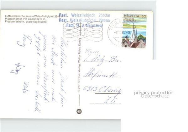 Seilbahn Parsenn-Weissfluhgipfel Plattenhörner P – Bild 2