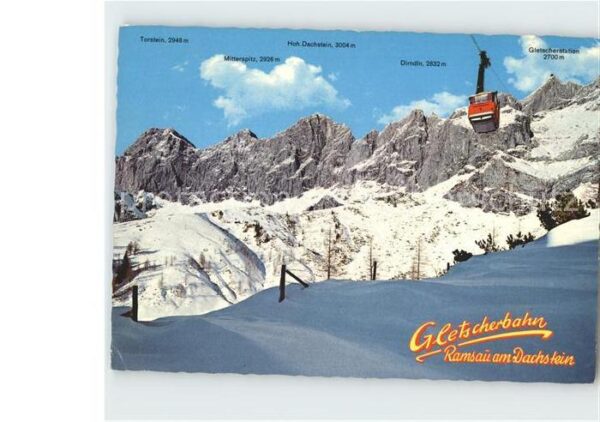 Seilbahn Dachstein-Südwand Ramsau Steiermark