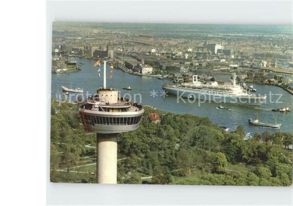 Dampfer Oceanliner Euromast Rotterdam