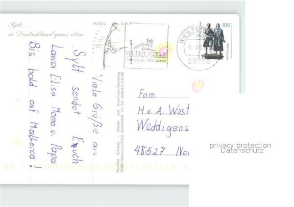 Leuchtturm Lighthouse Sylt – Bild 2