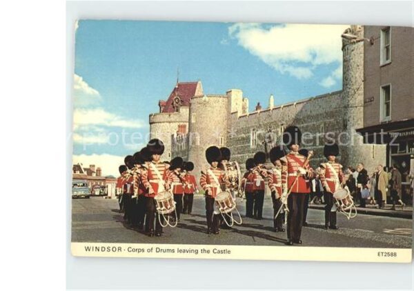 Leibgarde Wache Corps of Drums Windsor