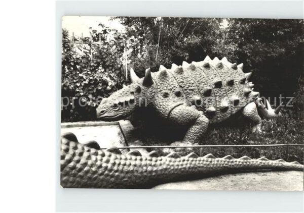 Dinosaurier Ankylosaurus Saurierparkanlage Kleinwel