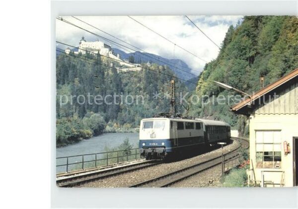 Eisenbahn 111 076-6 Burg Hohenwerfen