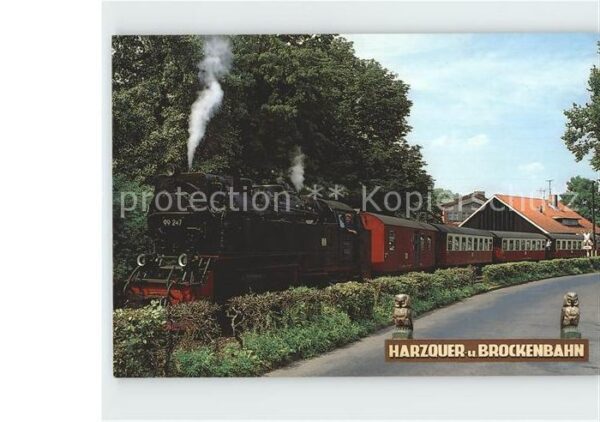 Lokomotive Harzquer- und Brockenbahn Westerntor-Bh