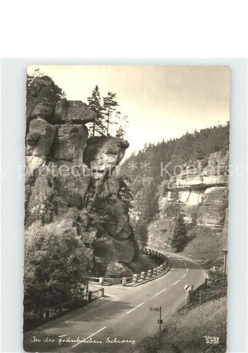 Foto Popp Nr. 2396 Fränkische Schweiz