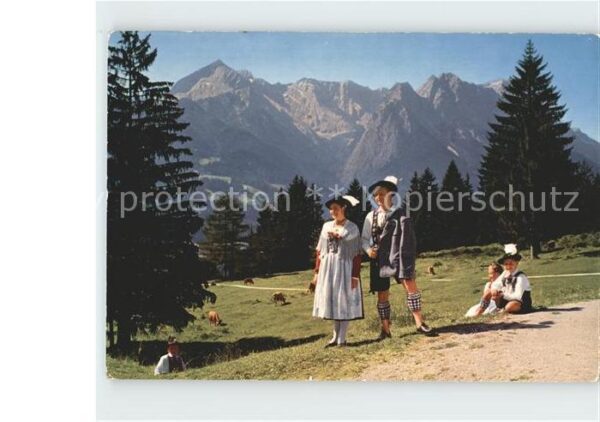 Trachten Werdenfelser Land Zugspitzgruppe