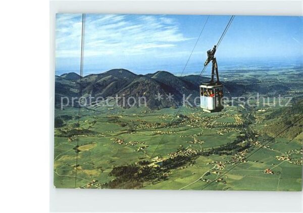 Seilbahn Rauschberg Ruhpolding Chiemgau
